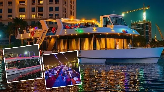 Premium Private Boat Dinner Dubai - exterior